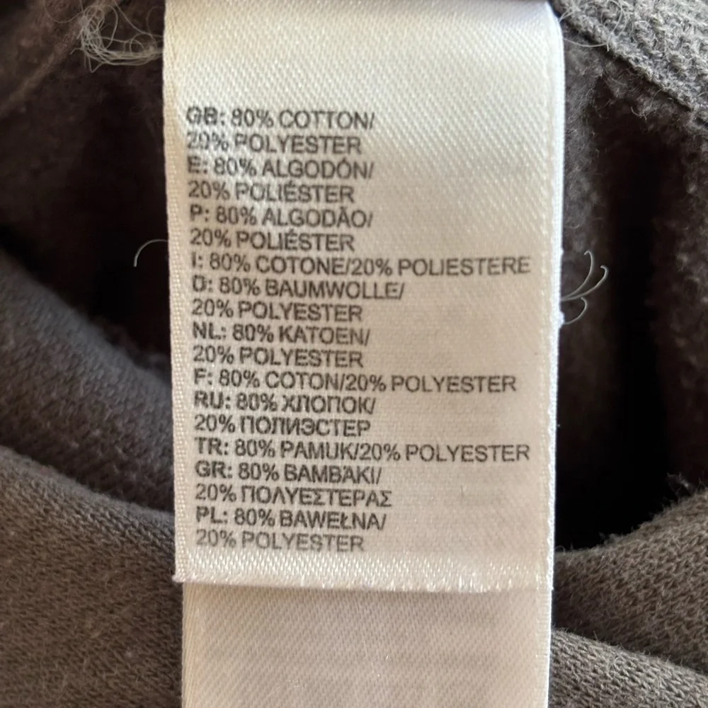The North Face Brown Hoodie Sweater with Bold Red Logo